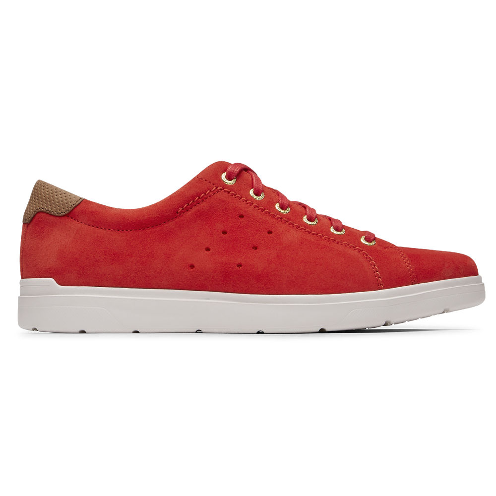 Rockport Mens Total Motion Lite Ltd Lace-To-Toes - Sneakers Red - OAV624190